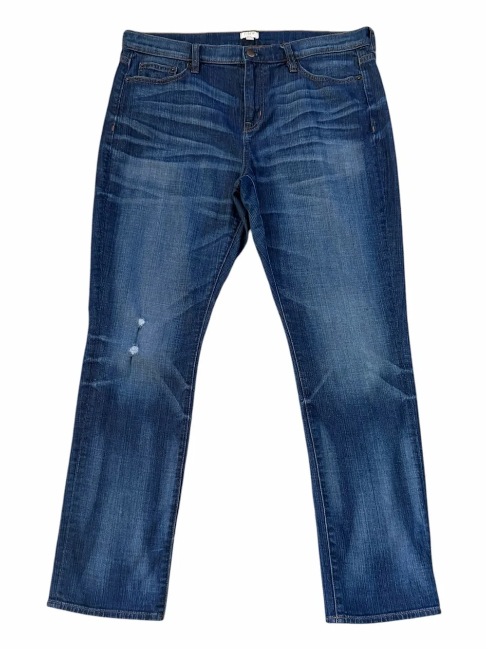 J. Crew Factory Women's San Jose Wash Boyfriend Jeans Size 31